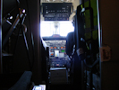 Blick ins Cockpit der Beechcraft 1900D