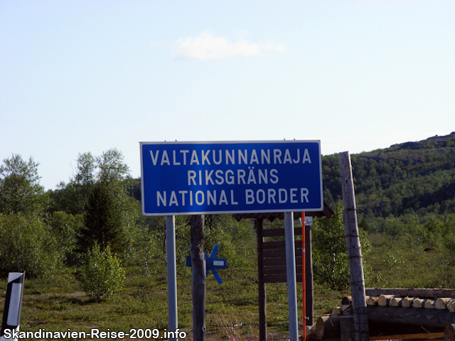 Grenze nach Norwegen