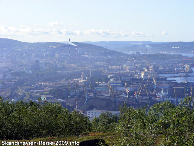 Murmansk Stadtansicht