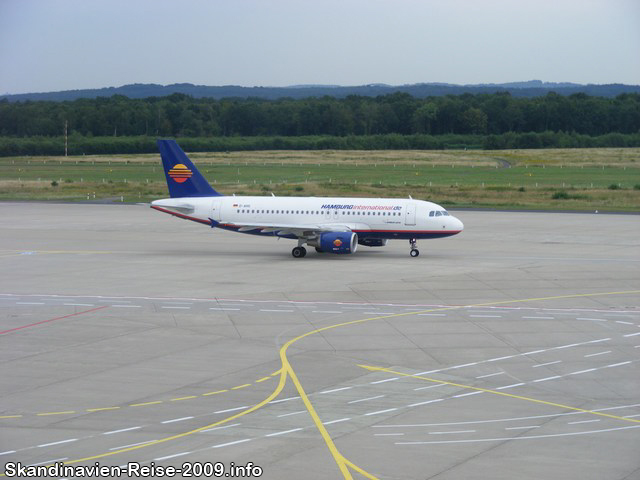 Airbus A319 von Hamburginternational - D-AHII