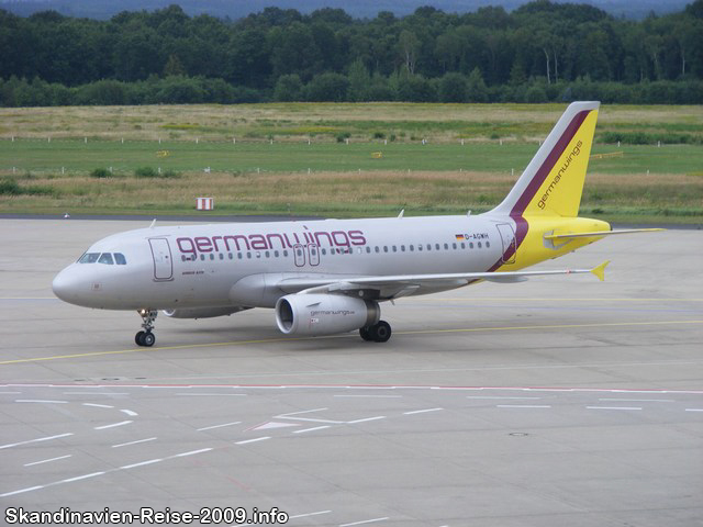 Airbus A319 von Germanwings - D-AGWH