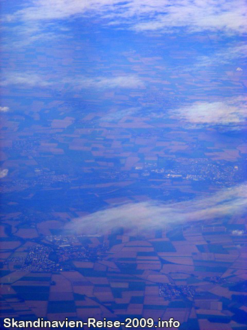 Überflug über Niedersachsen