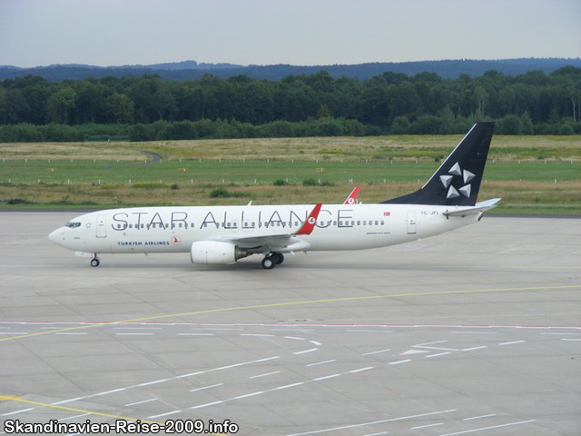 Boeing 737-800 von Turkish Airlines - TC-JFI