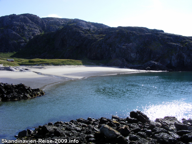 Strand an der Barentssee