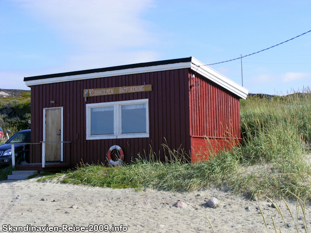 Häuser an der Barentssee