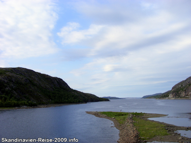 Fjord in Nordnorwegen