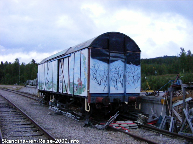 Waggon in Porjus