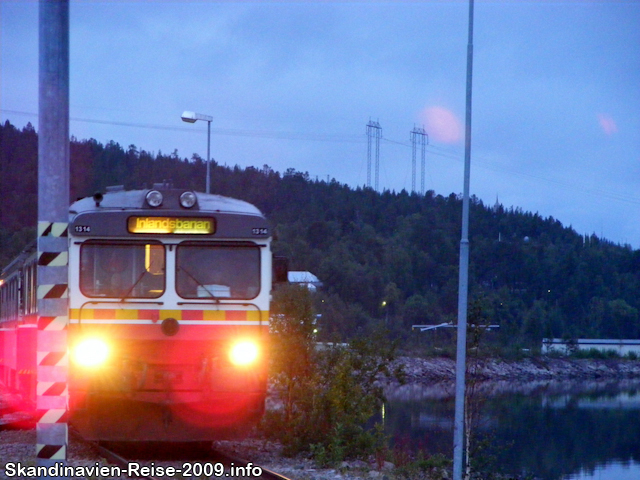 Inlandsbahn in Porjus