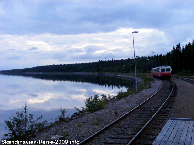 Inlandsbahn in Porjus