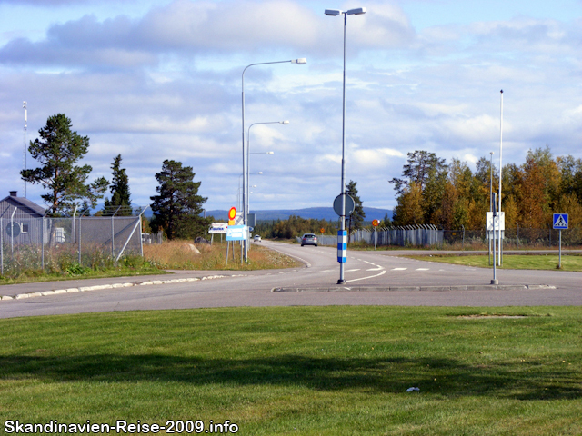 Straße nach Kiruna