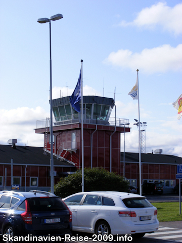 Tower vom Flughafen Kiruna