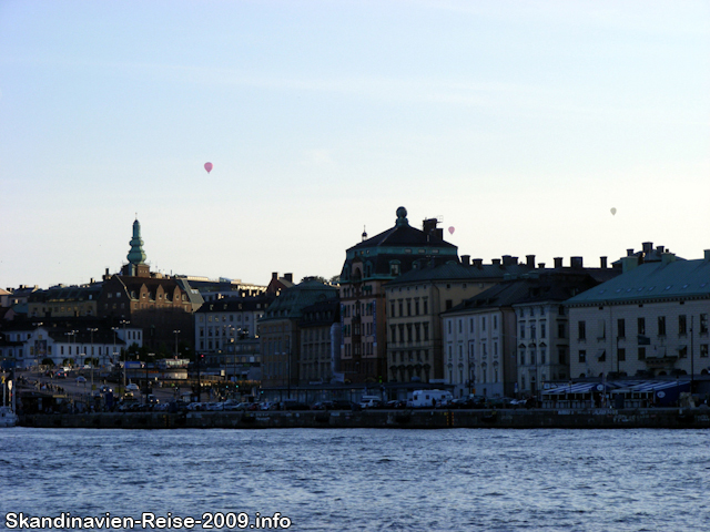 Stockholm Standtansicht am Abend