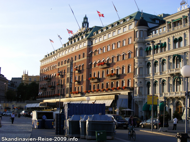 Grand Hotel Stockholm am Abend
