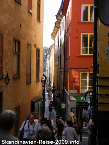 Gasse in Gamla Stan