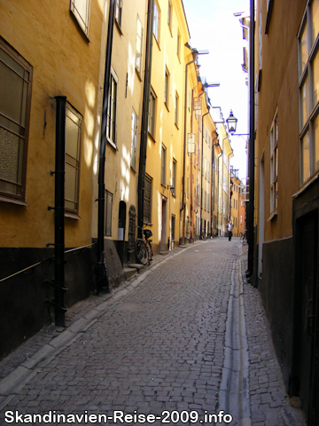 Gasse in Gamla Stan