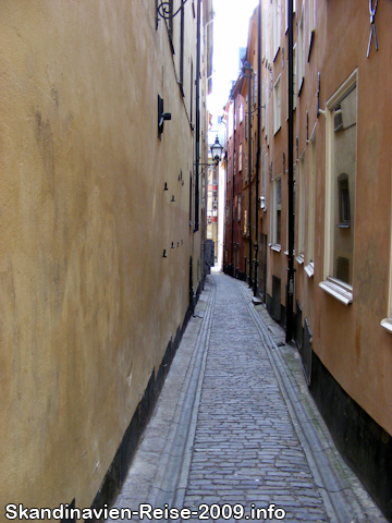 Gasse in Gamla Stan