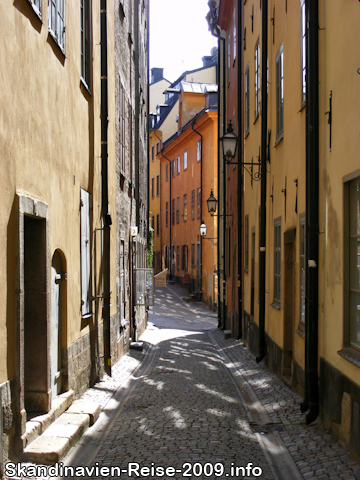 Gasse in Gamla Stan