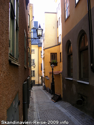 Gasse in Gamla Stan