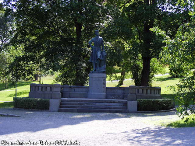 Statue in Uppsala