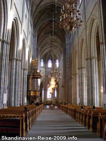 Im innern des Dom St. Erik von Uppsala