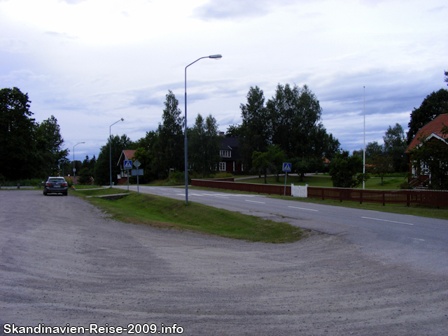 Straßenansicht in Knutby