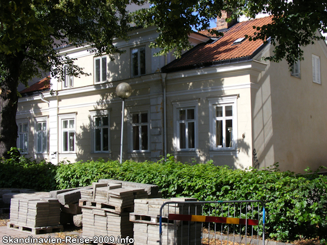 Hostel in Uppsala vo außen