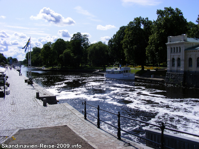 Fyrisån-Fluss in Uppsala