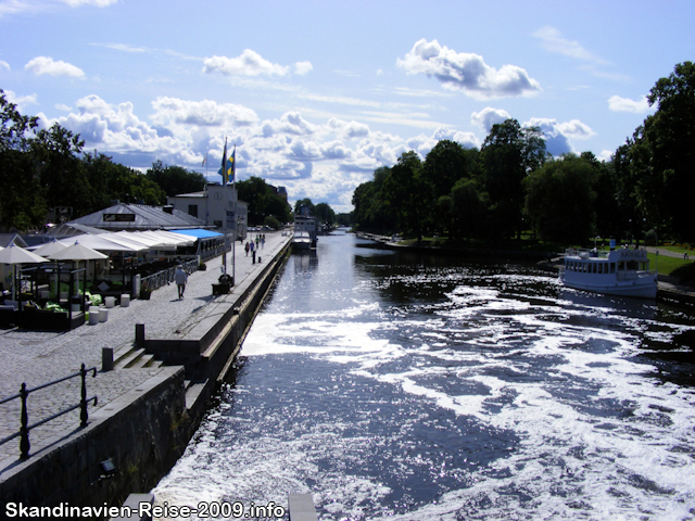 Fyrisån-Fluss in Uppsala