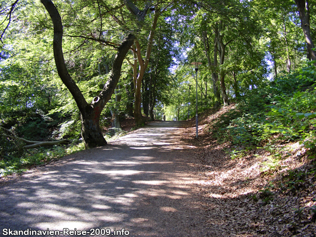 Weg zum Schloss Uppsala