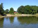 Blick auf den Strand bei Kapellskär