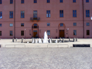 Brunnen am Schloss Uppsala