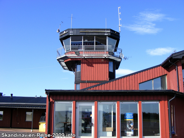 Der Tower vom FLughafen Mora-Siljan