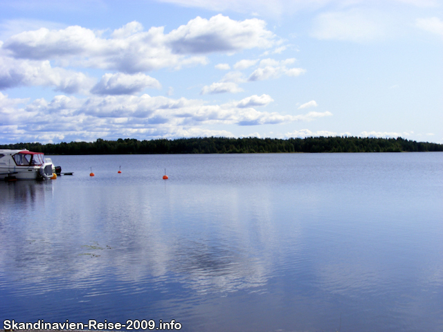 Blick auf den Siljansee