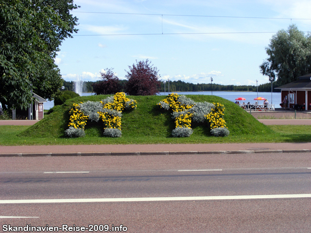 Dalapferde aus Blumen