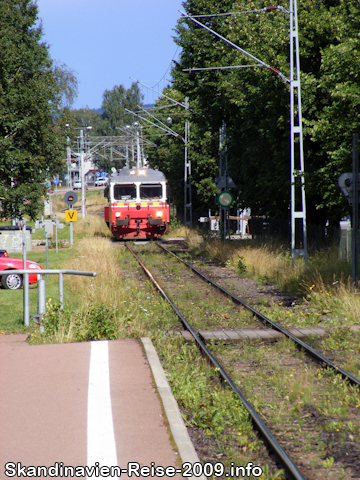 Einfahrt der Inlandsbahn