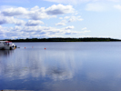 Blick auf den Siljansee