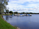 Blick auf den Siljansee