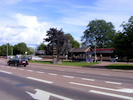 Blick auf den Bahnhof Morastrand