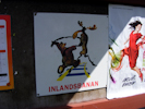 Schild der Inlandsbanan