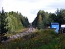 Inlandsbahn-Strecke nach Mora