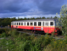 Inlandsbahn am Haltepunkt Åsarna