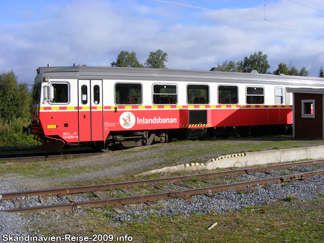Inlandsbahn in Jämtlands Sikås