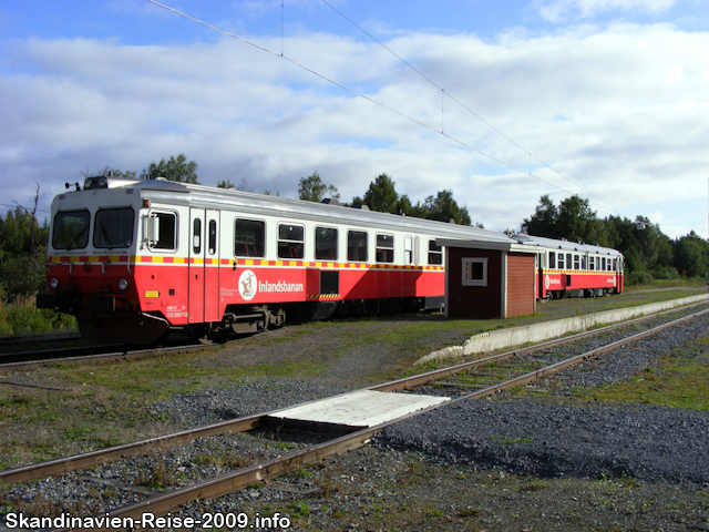 Inlandsbahn in Jämtlands Sikås