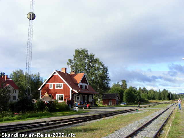 Bahnhof von Jämtlands Sikås