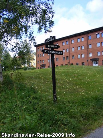 Wegweiser in Vilhelmina