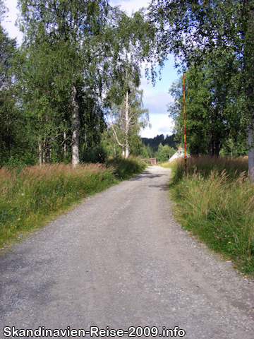 Straße in Vilhelmina