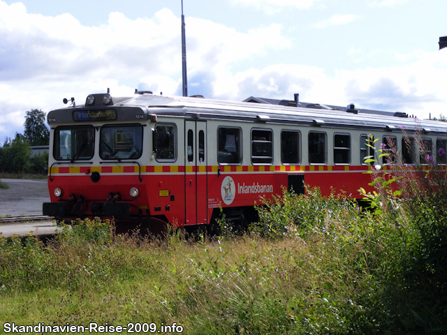 Inlandsbanan in Vilhelmina