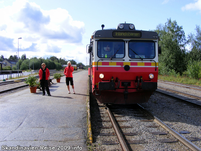 Inlandsbahn in Storuman