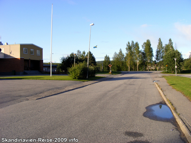 Straße in Sorsele