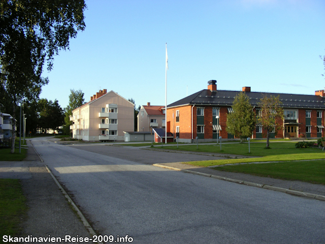 Sorsele Stadtansicht